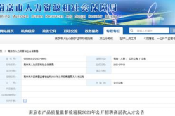 南京事业单位招聘2021,岗位汇总与报考指南